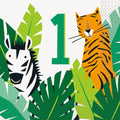 Unique Safari Party 16 Servietten 1. Geburtstag