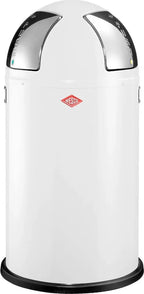  WESCO Treteimer "Push Two" Weiß