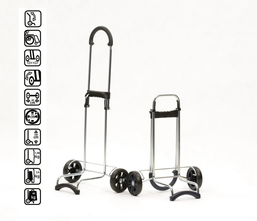  Andersen Shopper Scala Stahl Mit Rad Ø 15cm Und 51 Liter Tasche Ine Grün