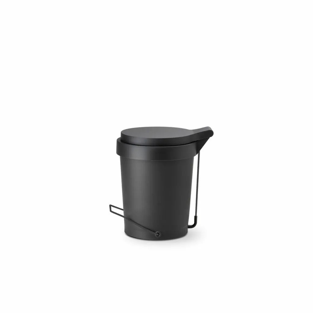  Authentics Tip Treteimer 15 L, Abfalleimer, Papierkorb, Polypropylen, V2A, Schwarz, 1087199