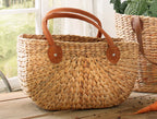  Tasche "Naturgeflecht" Maße:38 X 20 X 22 Cm, Gesamthöhe 40 Cm
