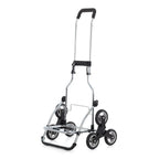  Andersen Shopper Royal Treppensteiger Stahl Klappbar Mit Rad Ø 3x13 Cm Und 45 Liter Tasche Wismar Silbergrau Mit Kühlfach