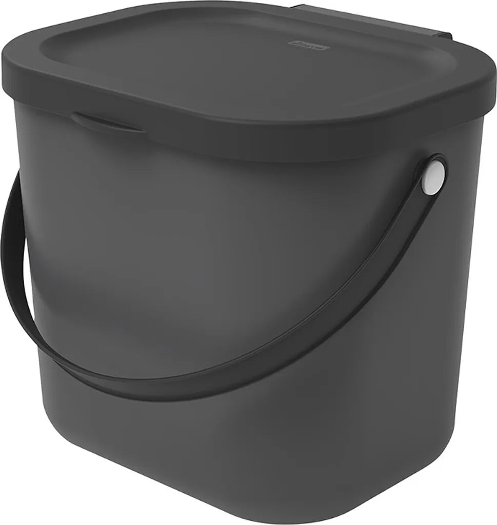 ROTHO Recycling Müllsystem 6 L ALBULA, Farbe:Anthrazit