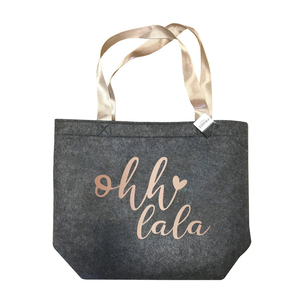  Tasche Shopper Aus Filz 2-fach, (B/H/T) 49x38x1cm