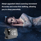  Projektorwecker Für Schlafzimmer, Digitalwecker Mit 0-100% Dimmer Und 2 USB-Ladeanschlüssen, 180° Drehbarer Projektor, Doppelwecker, Snooze, Klares LED-Display, Digitaluhr Für Vielschläfer, Schwarz