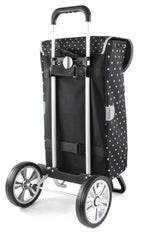  Andersen Shopper Alu Star Höhenverstellbar Mit Rad Ø 20cm Und 41 Liter Tasche Ole Schwarz