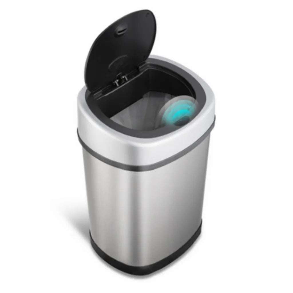  Rijoka Sensor Mülleimer 12L - Edelstahl