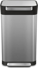 Joseph Joseph Abfalleimer Titanmit Pressfunktion 90 Liter