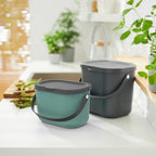ROTHO Recycling Müllsystem 6 L ALBULA, Farbe:Anthrazit