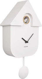 Leitmotiv Karlsson Kuckucksuhr MODERN CUCKOO Weiß