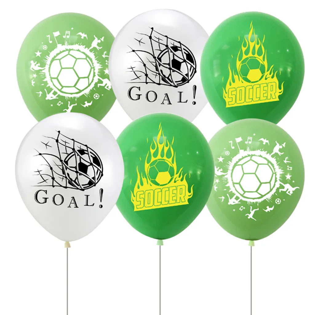  Weltmeisterschaft Fußball Party Supplies Luftballons Geburtstag Deko Ballons Cake Topper Happy Birthday Banner