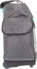  Trolley Einkaufstrolley Einkaufsroller Alessandro Pro Shopper Mit Stabilem Stand Einkaufstrolly Einkaufstasche Saunatrolley Trolly 38L 12894 Two Tone Grey Grau