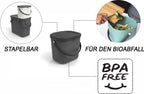 ROTHO Recycling Müllsystem 6 L ALBULA, Farbe:Anthrazit