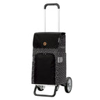  Andersen Shopper Alu Star Höhenverstellbar Mit Rad Ø 20cm Und 47 Liter Tasche Mara Schwarz