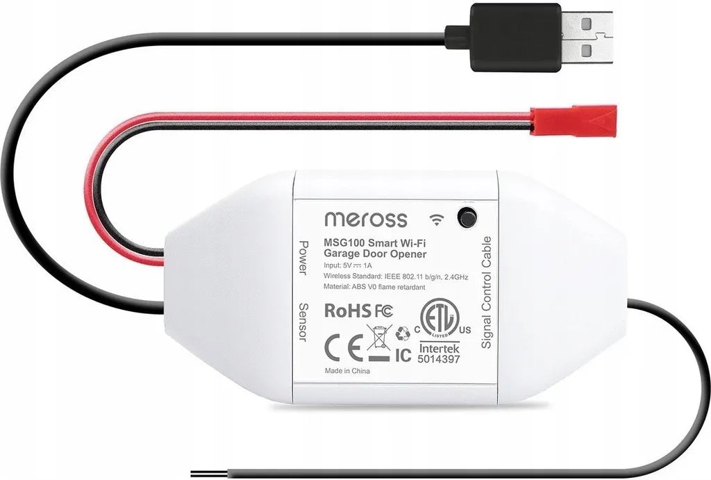  Meross Smart WLAN Garagentoröffner Funktioniert Mit Apple HomeKit, APP-Steuerung