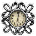  Wanduhr Küche Modernes Design Im Vintage Stil Quarzuhr Shabby Chic Dekoration Silber