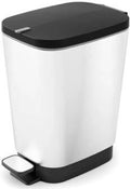  KIS Treteimer 10L CHIC Inox Und Schwarz