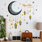  Eid Mubarak Acryl-Wandaufkleber Ramadan Islamische Muslimische Partydekoration