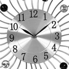 Moderne Designer Wanduhr - Schwarz/weiß
