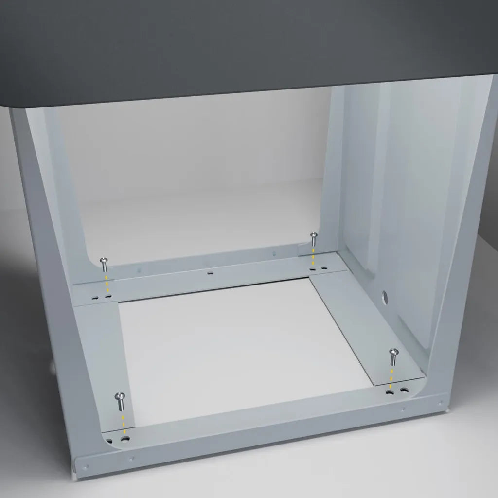  HAILO EcoLine Design L Abfalleimer Einbau 2x 15 L