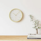  Umbra INFINITY Clock Uhr Wanduhr Standuhr Gold