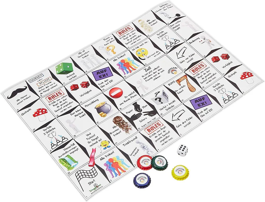  HurryGame Geschenke Für Männer, Partyspiel, Trinkspiel, Saufspiel NEU
