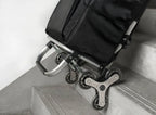  Einkaufstrolley Einkaufsroller Einkaufswagen Klappbar Tragetasche 3+3 Radsystem