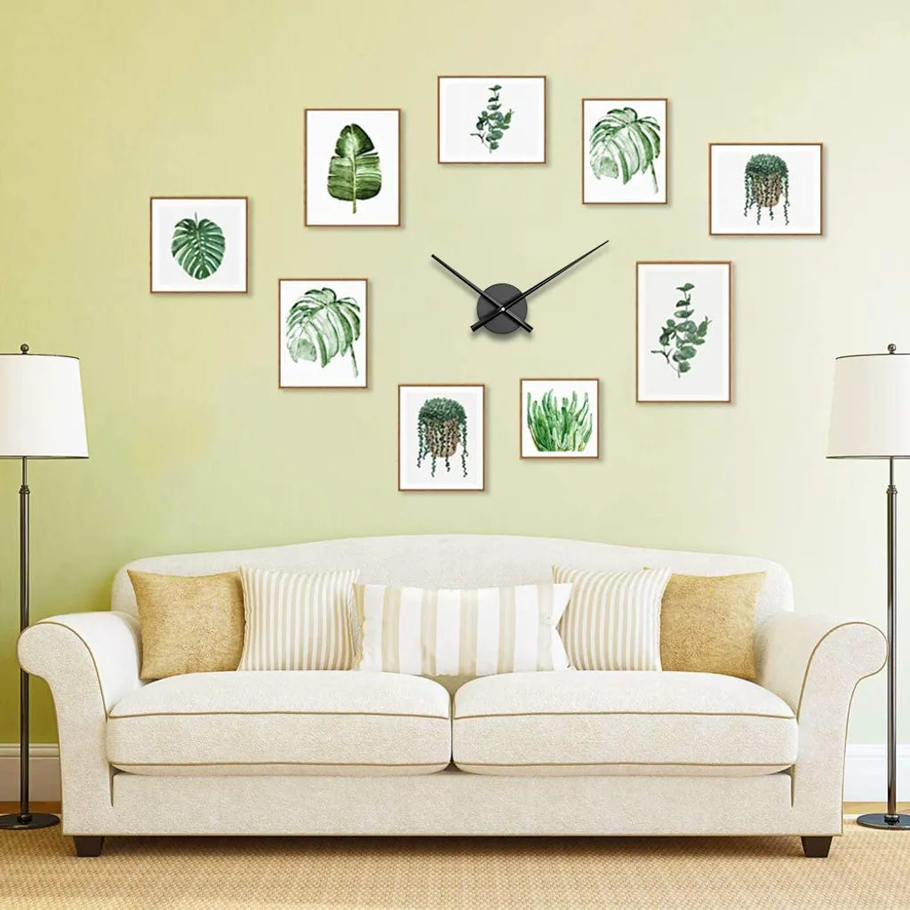  3D Uhrzeiger Wanduhr Für Büro Und Zuhause Art Decor Quarzuhrwerk Zubehör