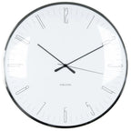 Karlsson Wanduhr 'Dragonfly' Aluminium Weiß, Ø 40 Cm