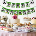  Weltmeisterschaft Fußball Party Supplies Luftballons Geburtstag Deko Ballons Cake Topper Happy Birthday Banner