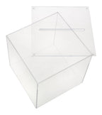  Losbox Aus Acryl Mit Abnehmbarem Deckel 25 X 25 X 25 Cm