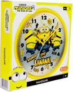  Minions Wanduhr Quarzuhrwerk 22 Cm Ich Einfach Unverbesserlich Kinderuhr - 6-MN0103LD0 Ostergeschenk