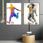  TPFLiving Kunstdruck LW-30 OHNE RAHMEN - Hochauflösender Giclée-Druck, Langlebig Und Hochwertig - Motiv 6 - Größe: 60x90cm