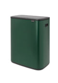  MÜLLTRENNER 2 X 30 L Müllsortierer Abfalleimer Müllsammler Dunkelgrün BRABANTIA