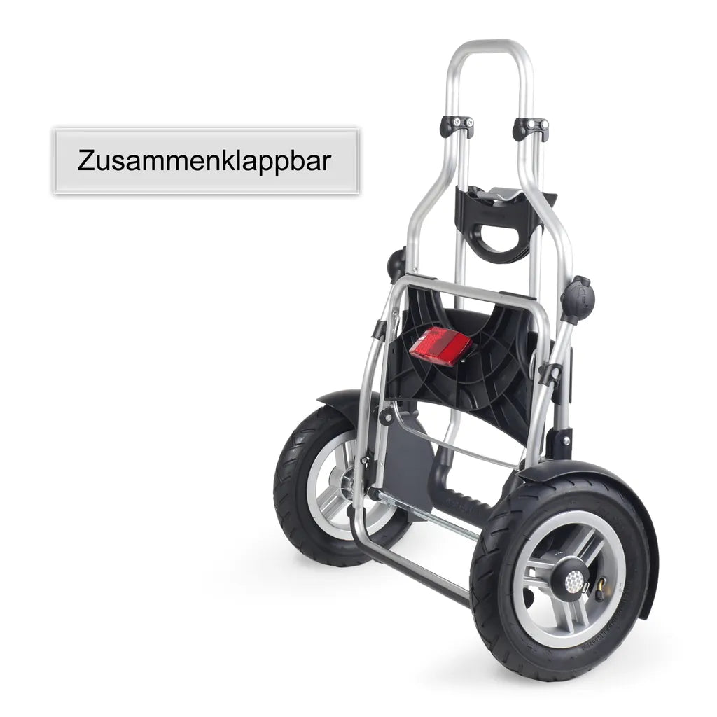  Andersen Shopper Royal Plus Alu Klappbar Mit Luftreifen Ø 25 Cm Und 74 Liter Tasche Fado 2.0 Blau Mit Kühlfach