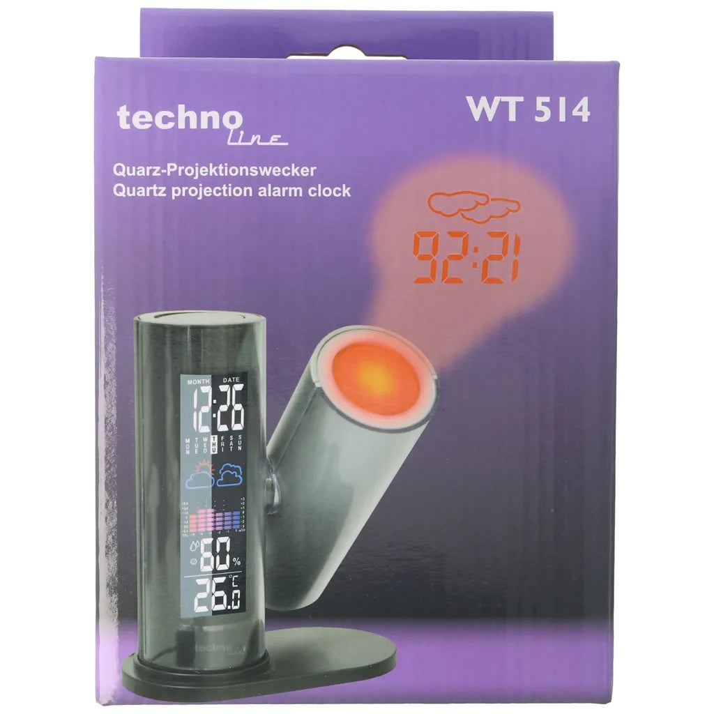  Technoline WT 514, AAA Micro, LR 03, 1,5 V, Schwarz, 70 Mm, 26 Mm, 101 Mm