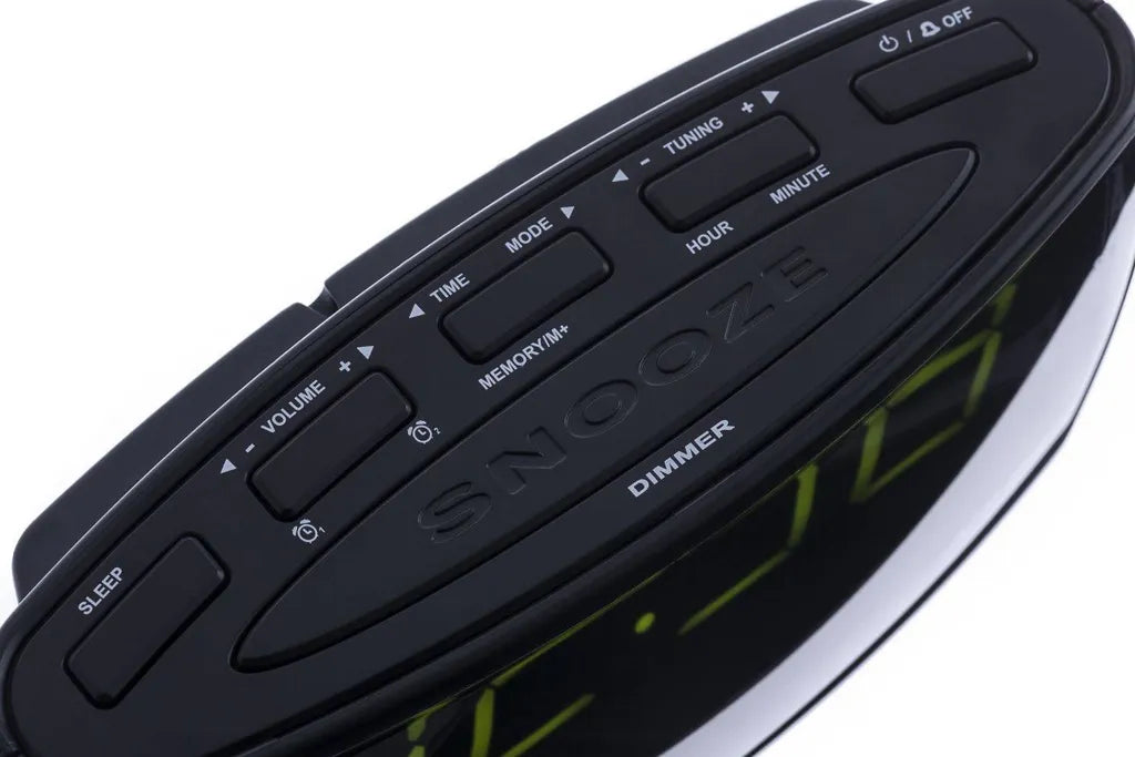  Adler Uhrenradio Radiowecker Mit Extragroßem Display, Dimmbar / Snooze Funktion