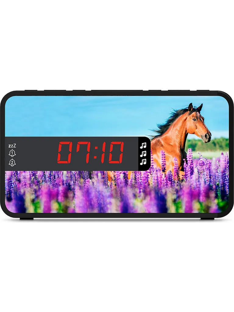  Bigben Multimedia Kids Wecker R16 Horses Wecker Radio&Wecker
