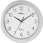  Technoline Wanduhr WT 8000 Silber Analog