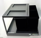  Naber Double Shorty Plus. Abfallsammler, Anthrazit. - Mülleimer