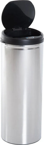  HOMCOM Edelstahl Automatik Sensor Mülleimer Abfalleimer IR Sensor Mit/ohne Inneneimer Rund 50 L