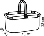  Faltbarer Einkaufskorb SHOP!, Violett