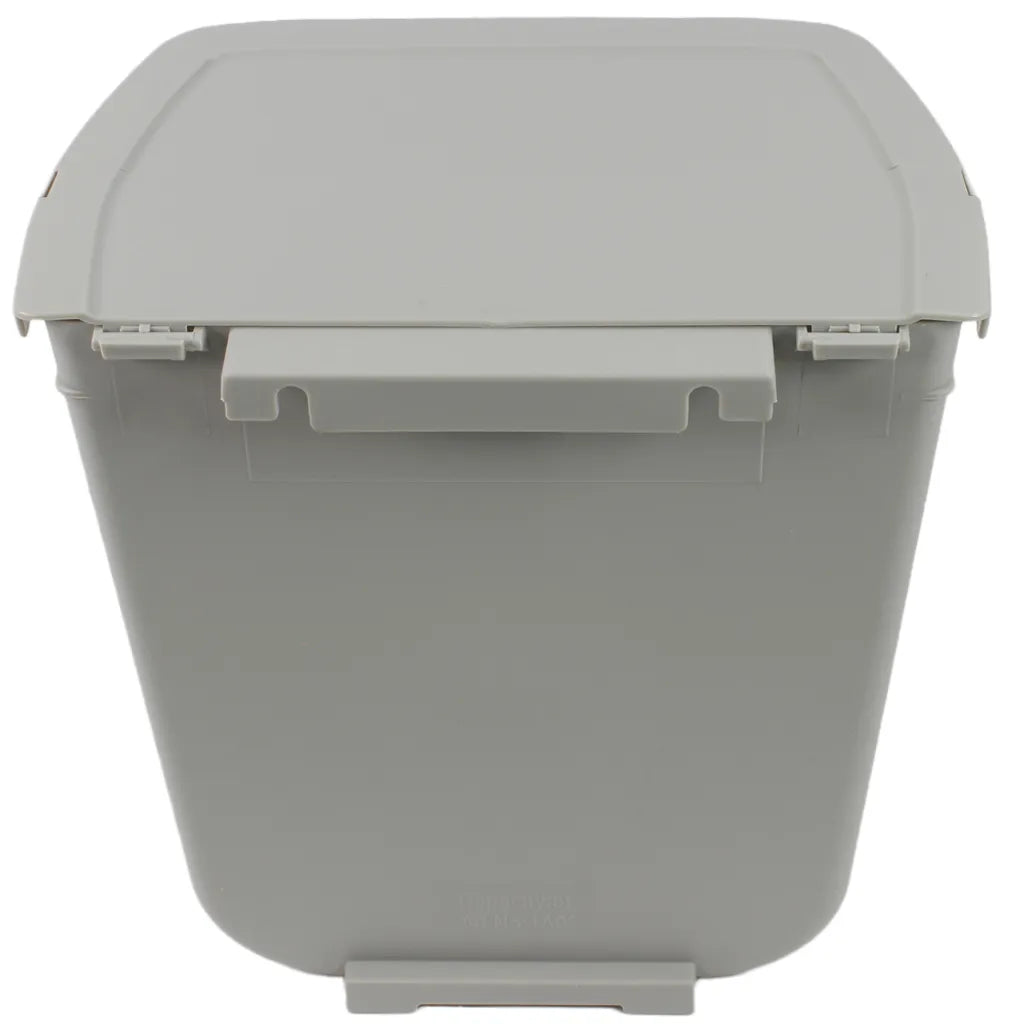  Abfalleimer Mülleimer Faltbar 4-8 Liter Wohnwagen Wohnmobil Camping Caravan Boot Grau / Anthrazit