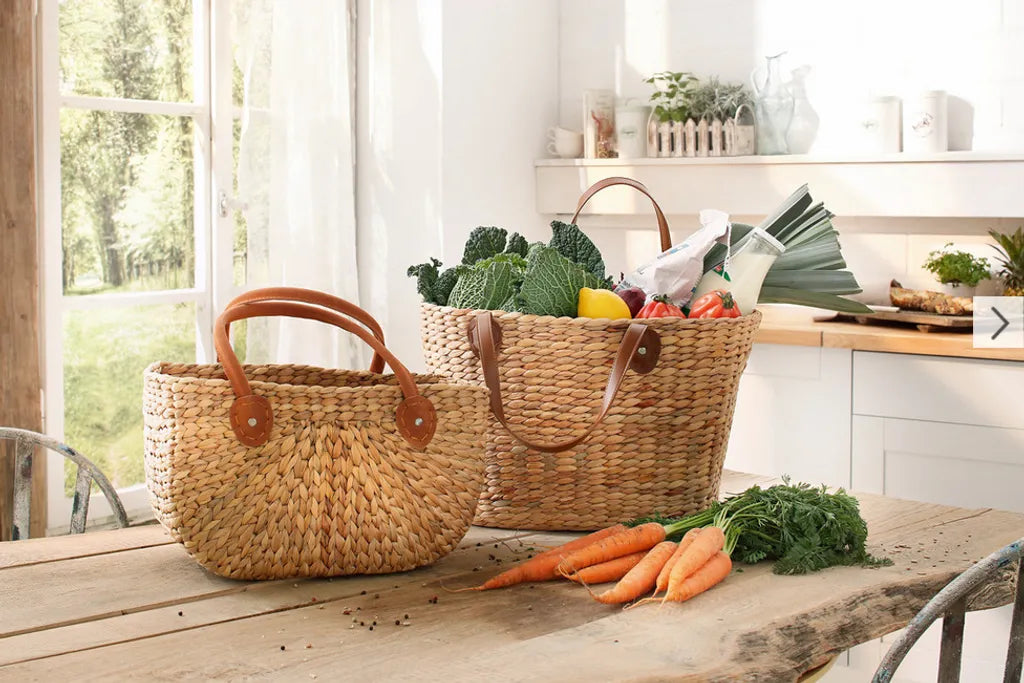  Tasche "Naturgeflecht" Maße:38 X 20 X 22 Cm, Gesamthöhe 40 Cm