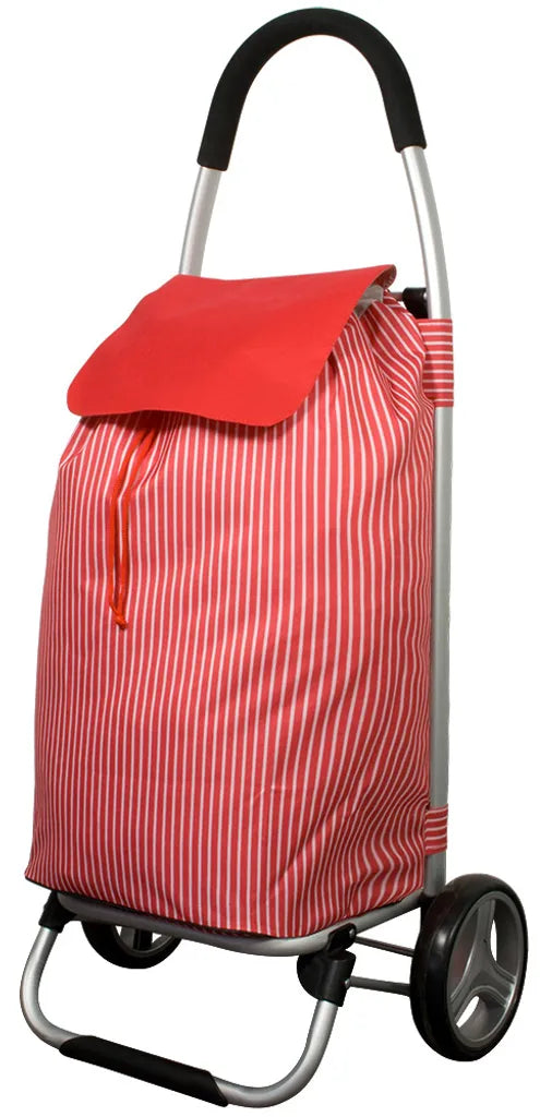  KoTaRu Grosser Einkaufstrolley Rot 44 Liter Klappbar