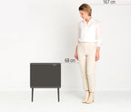  Brabantia Mülleimer Bo Touch Bin Platinum, 11 + 23 L