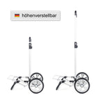  Andersen Shopper Alu Star Höhenverstellbar Mit Rad Ø 20 Cm Und 43 Liter Tasche Sofia Anthrazit