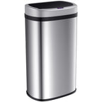  Deuba Sensor Mülleimer 58 L Wasserdicht Automatik Eckig Küche Abfalleimer Müllbehälter Edelstahl