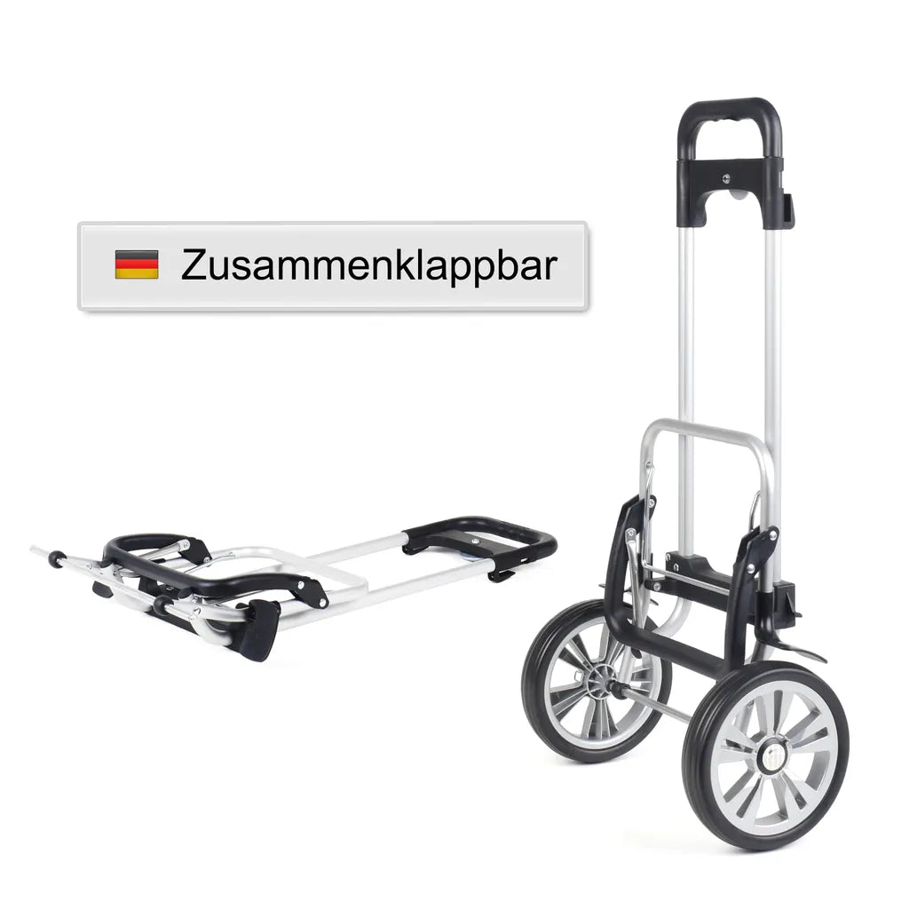  Andersen Shopper Alu Star Höhenverstellbar Mit Rad Ø 20 Cm Und 43 Liter Tasche Sofia Anthrazit