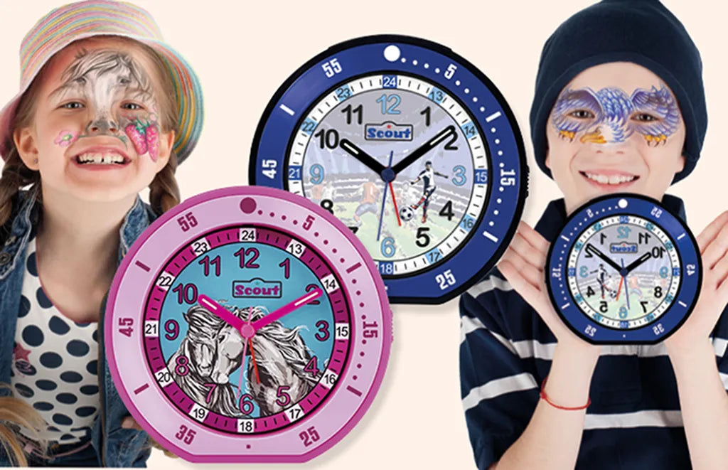  Scout Jungen Wecker Alarm LearnTheTime Blau 280001010